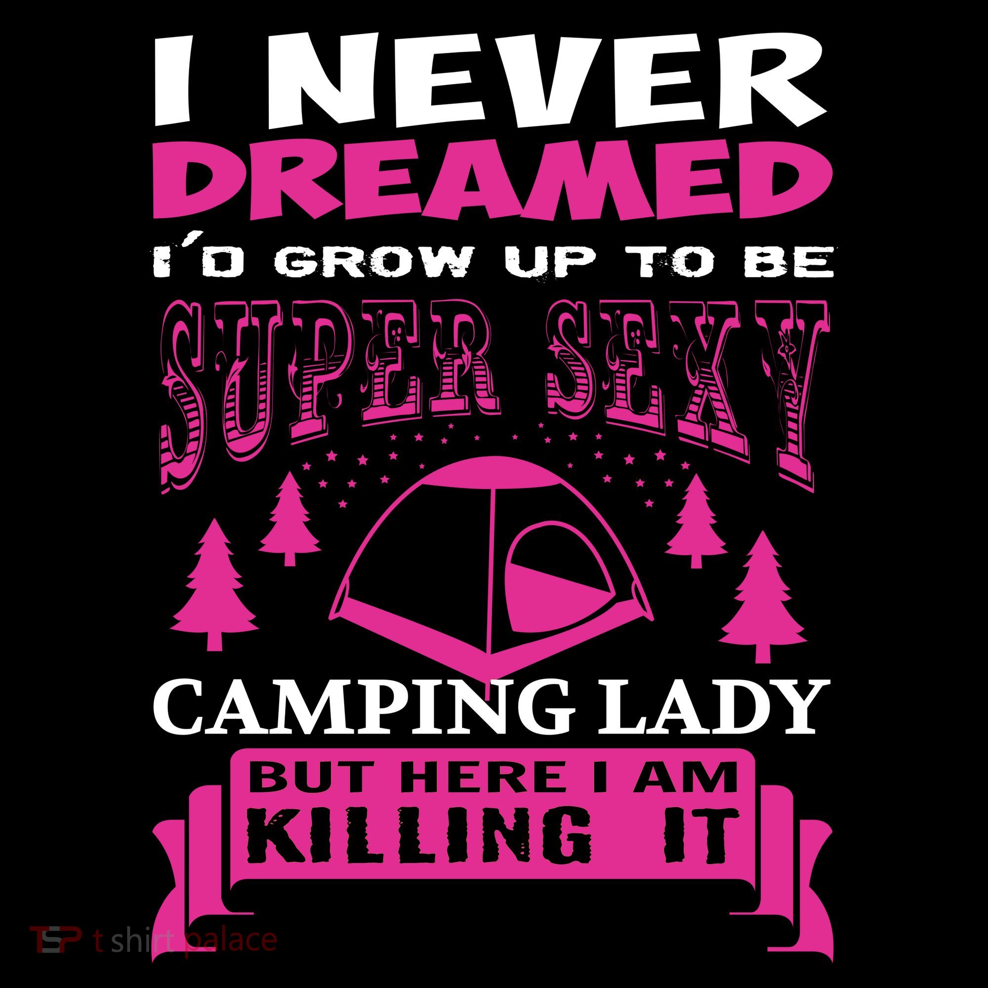 Super Sexy Camping Lady Toddler Hoodie