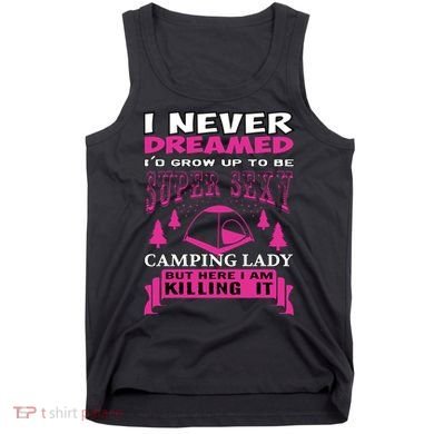 Super Sexy Camping Lady Tank Top