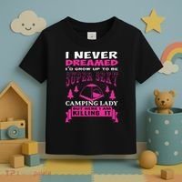 Super Sexy Camping Lady Toddler T-Shirt thumb 3