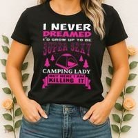 Super Sexy Camping Lady Women's T-Shirt thumb 2