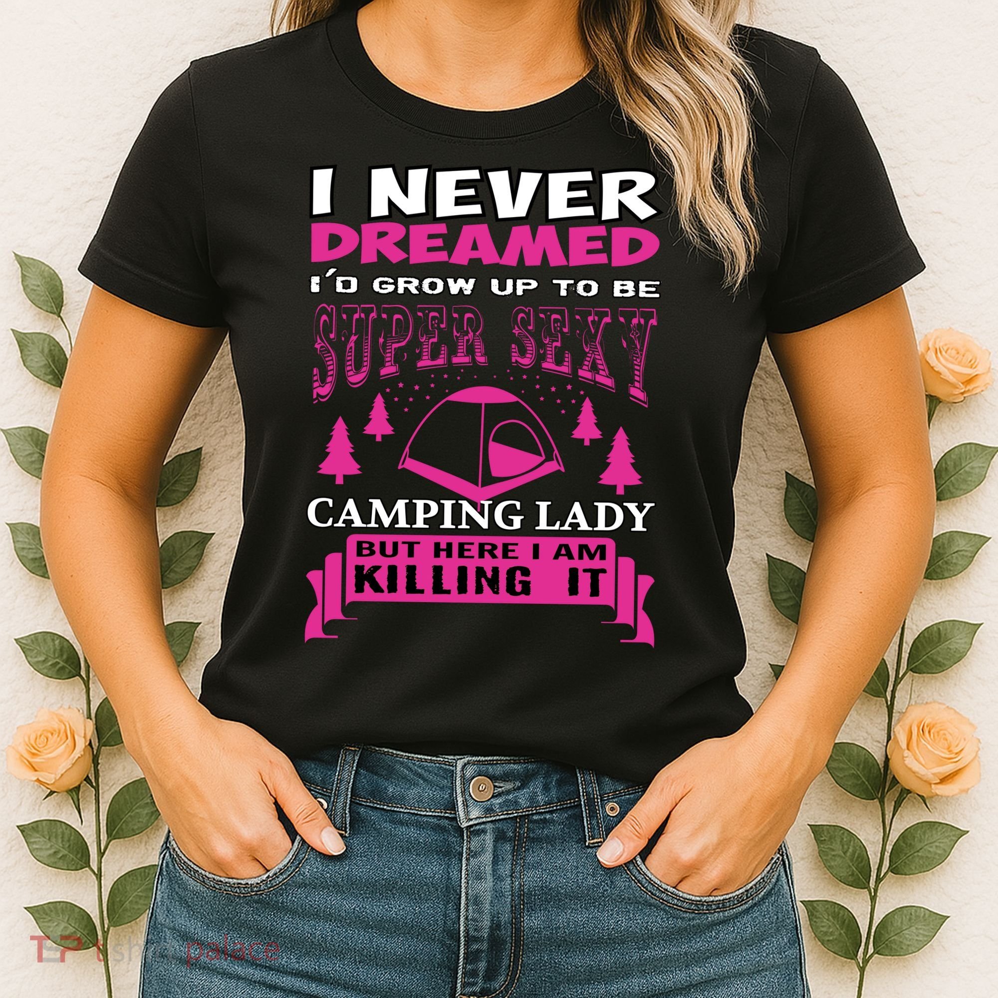 Super Sexy Camping Lady Women's T-Shirt