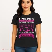 Super Sexy Camping Lady Women's T-Shirt thumb 4