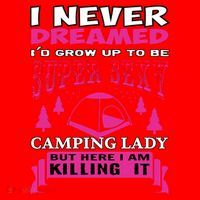 Super Sexy Camping Lady Santa Hat thumb 1