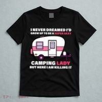 Super Sexy Camping Lady Killing It T-Shirt thumb 5