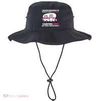 Super Sexy Camping Lady Killing It Bucket Hat thumb 0