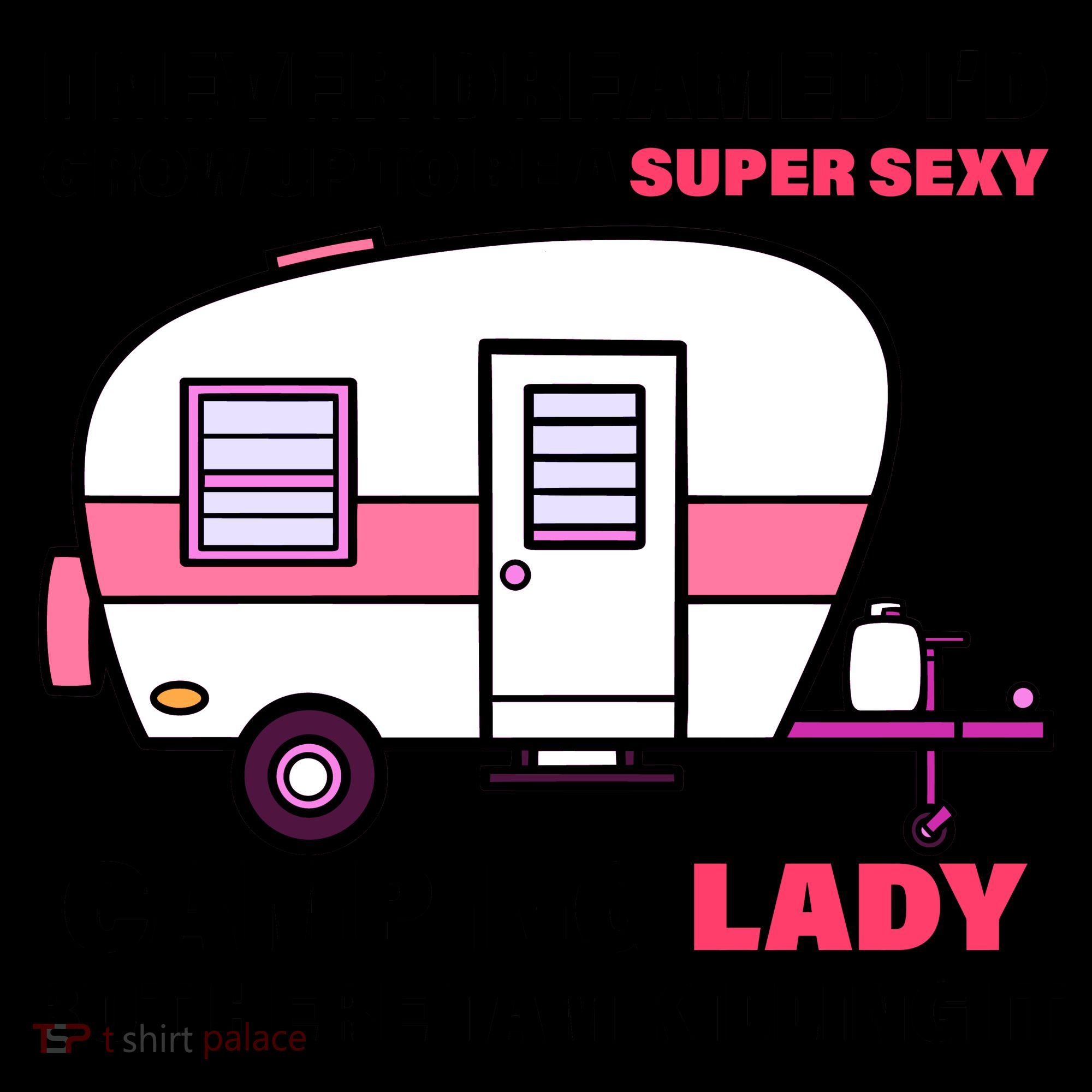 Super Sexy Camping Lady Killing It Coffee Mug