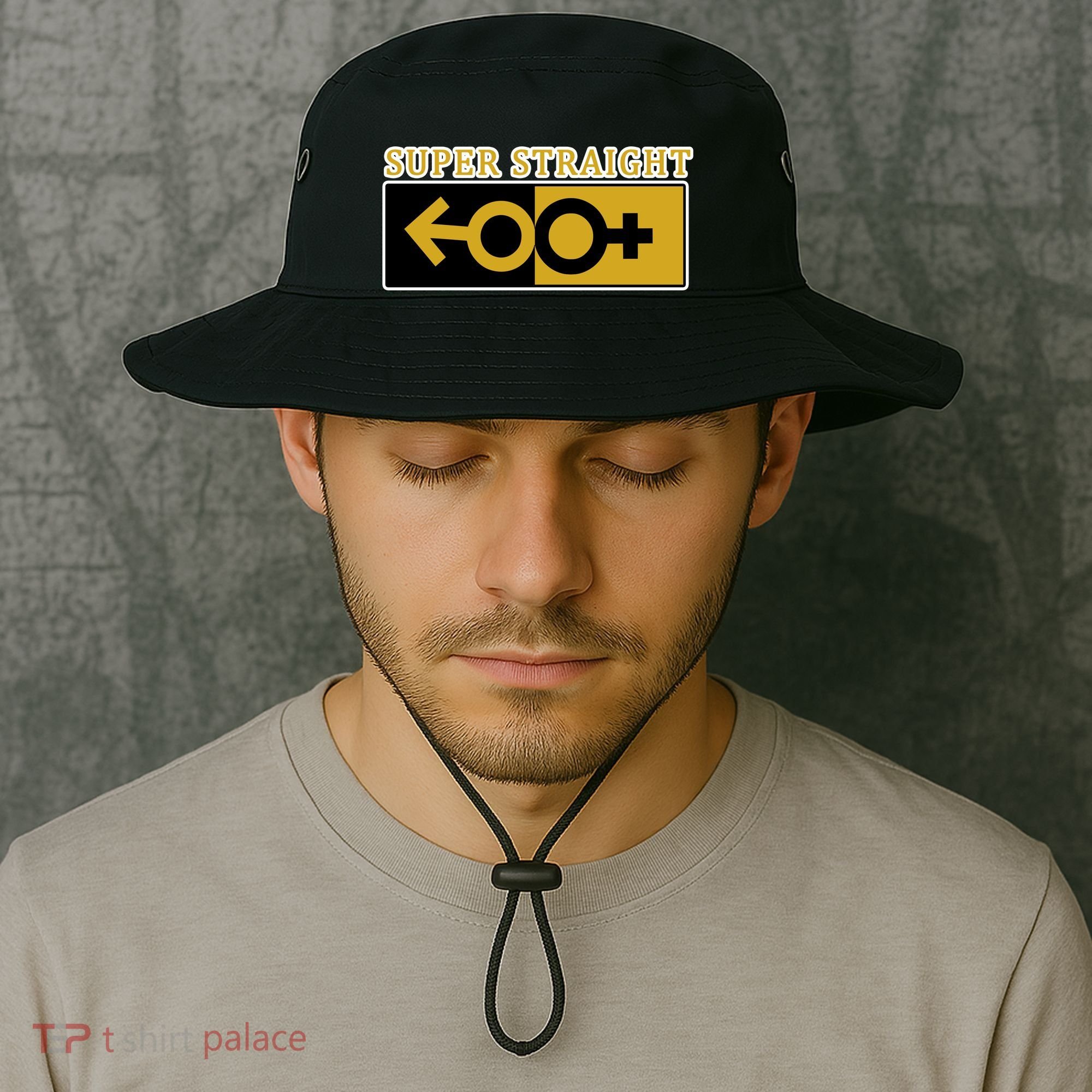 Super Straight Identity Bucket Hat