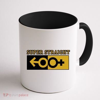 Super Straight Identity Coffee Mug back