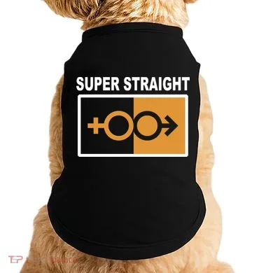 Super Straight Pride Bar Style Doggie Tank