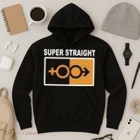 Super Straight Pride Bar Style Hoodie thumb 3