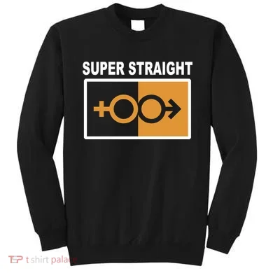Super Straight Pride Bar Style Sweatshirt