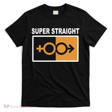 Super Straight Pride Bar Style T-Shirt