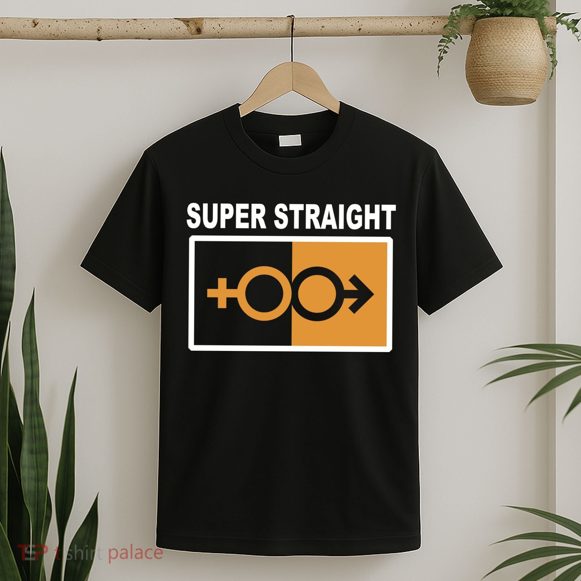 Super Straight Pride Bar Style T-Shirt