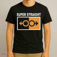 Super Straight Pride Bar Style T-Shirt thumb 3