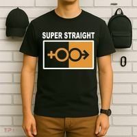 Super Straight Pride Bar Style T-Shirt thumb 6