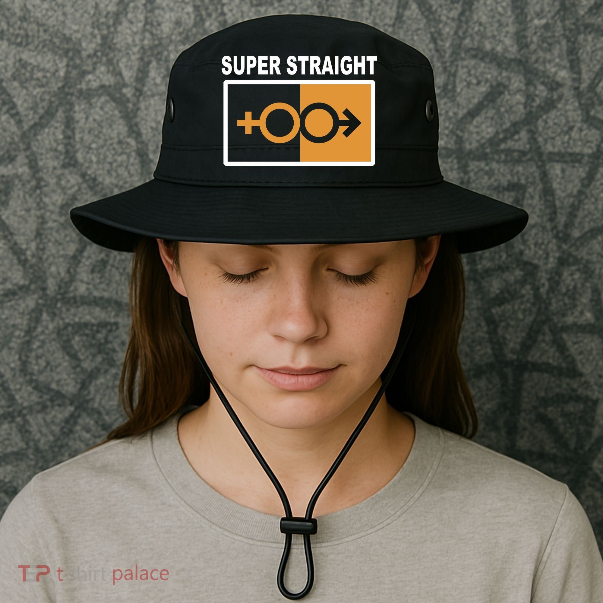 Super Straight Pride Bar Style Bucket Hat