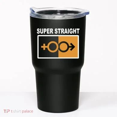 Super Straight Pride Bar Style Tumbler