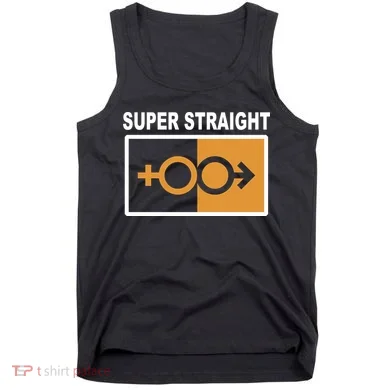 Super Straight Pride Bar Style Tank Top