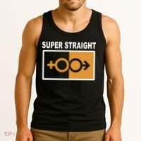 Super Straight Pride Bar Style Tank Top thumb 3
