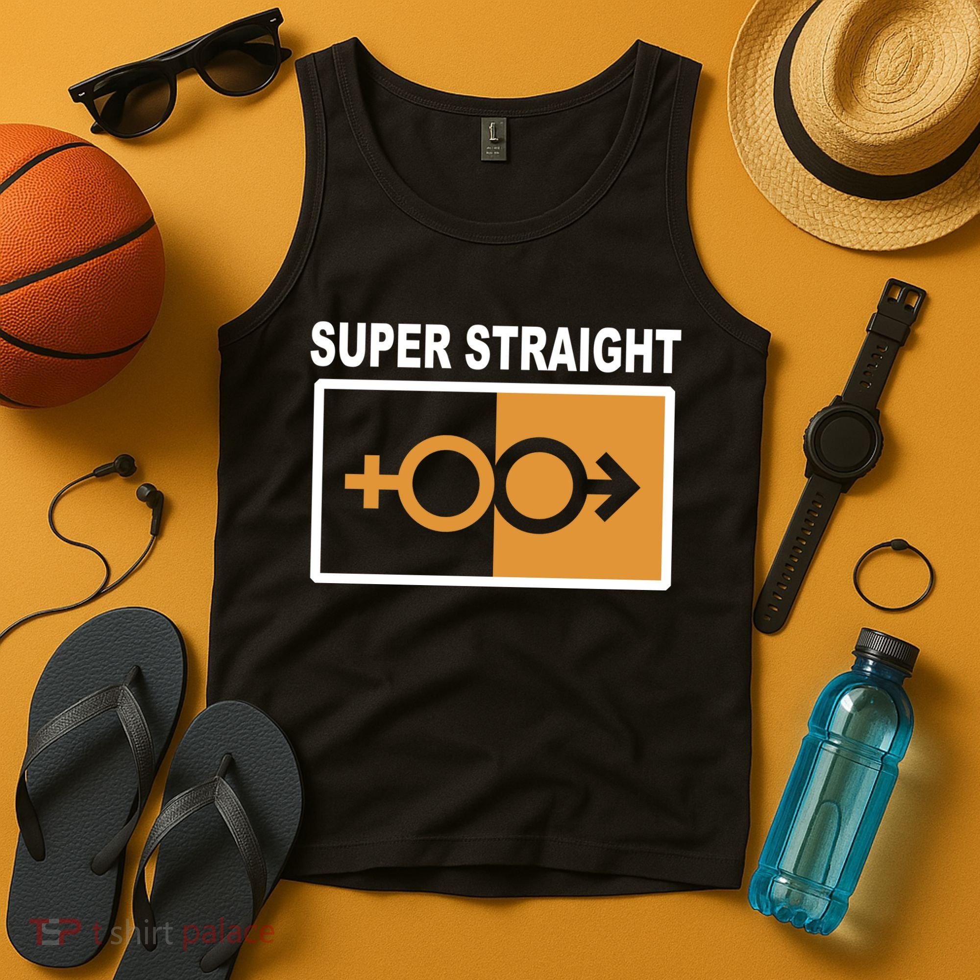 Super Straight Pride Bar Style Tank Top