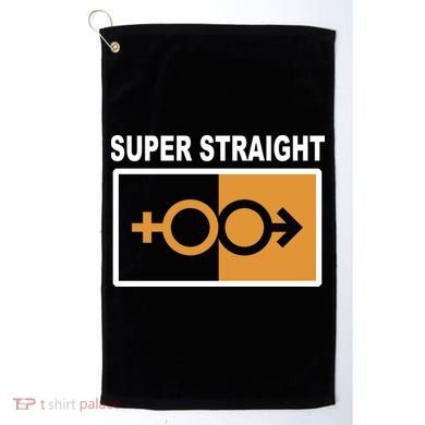 Super Straight Pride Bar Style Golf Towel