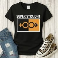 Super Straight Pride Bar Style Women's T-Shirt thumb 3