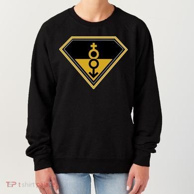 Super Straight Pride Superhero Women's Sweatshirt