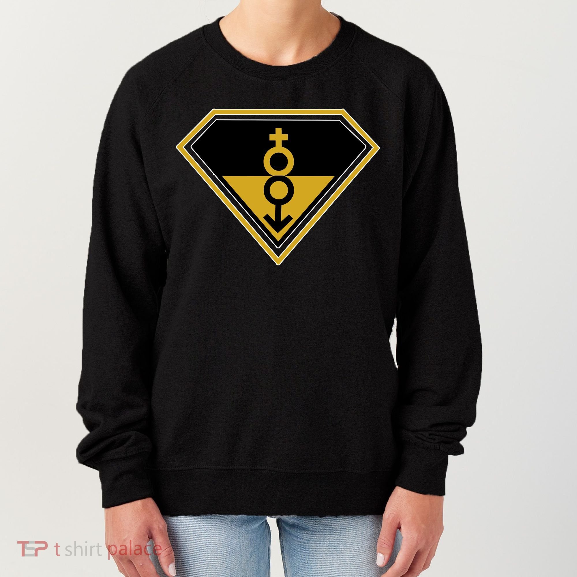 Super Straight Pride Superhero Women's Sweatshirt
