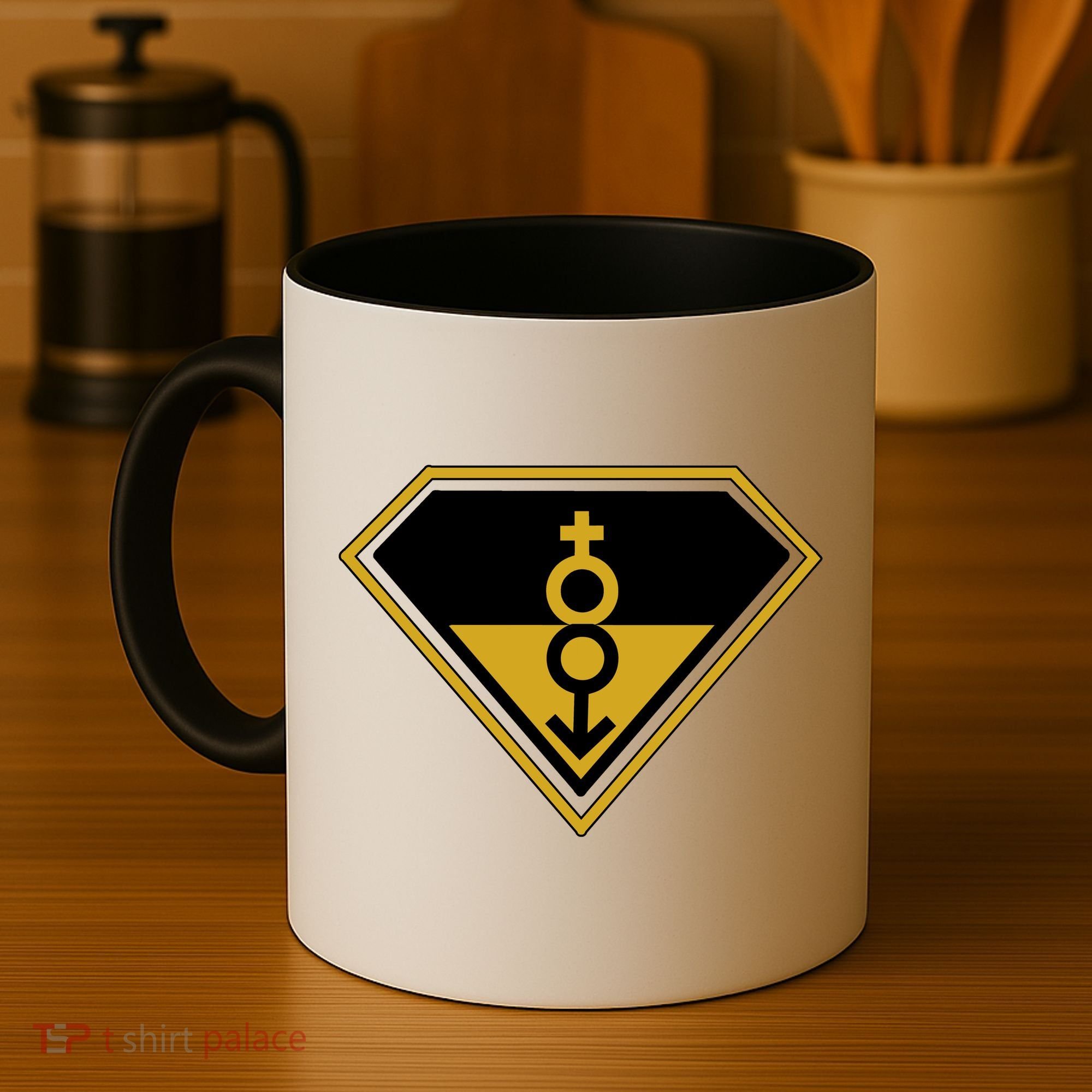 Super Straight Pride Superhero Coffee Mug
