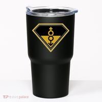 Super Straight Pride Superhero Tumbler thumb 0