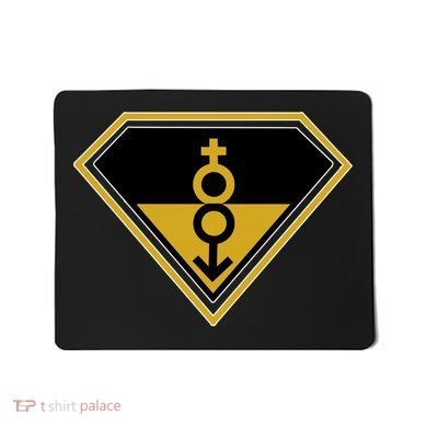 Super Straight Pride Superhero Mousepad
