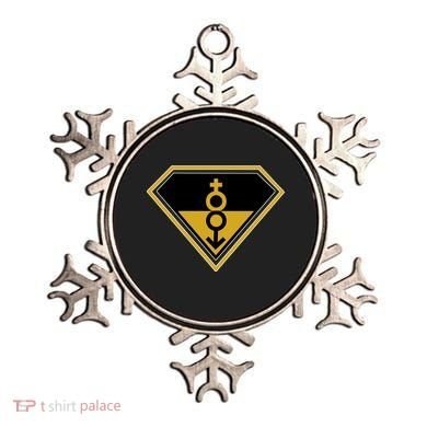 Super Straight Pride Superhero Ornament