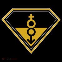 Super Straight Pride Superhero Visor thumb 3