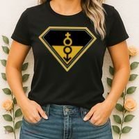 Super Straight Pride Superhero Women's T-Shirt thumb 2