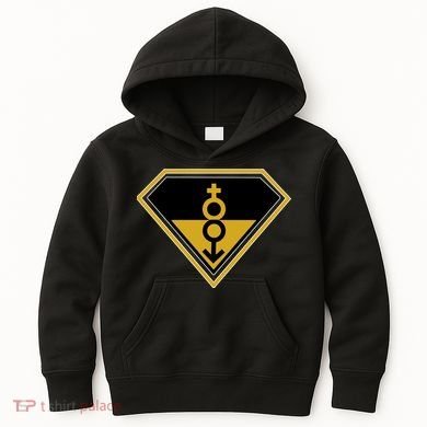 Super Straight Pride Superhero Kids Hoodie