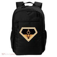 Super Straight Superhero Comic Logo Backpack thumb 0
