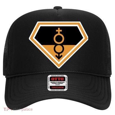 Super Straight Superhero Comic Logo Hat