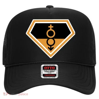 Super Straight Superhero Comic Logo Hat