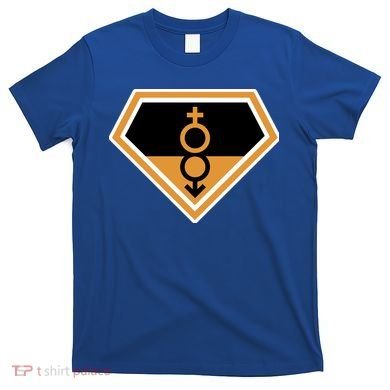 Super Straight Superhero Comic Logo T-Shirt