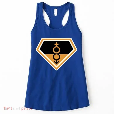 Super Straight Superhero Comic Logo Women's Tank Top