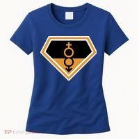 Super Straight Superhero Comic Logo Women's T-Shirt thumb 0