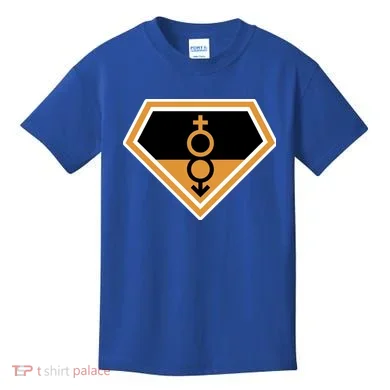 Super Straight Superhero Comic Logo Kids T-Shirt