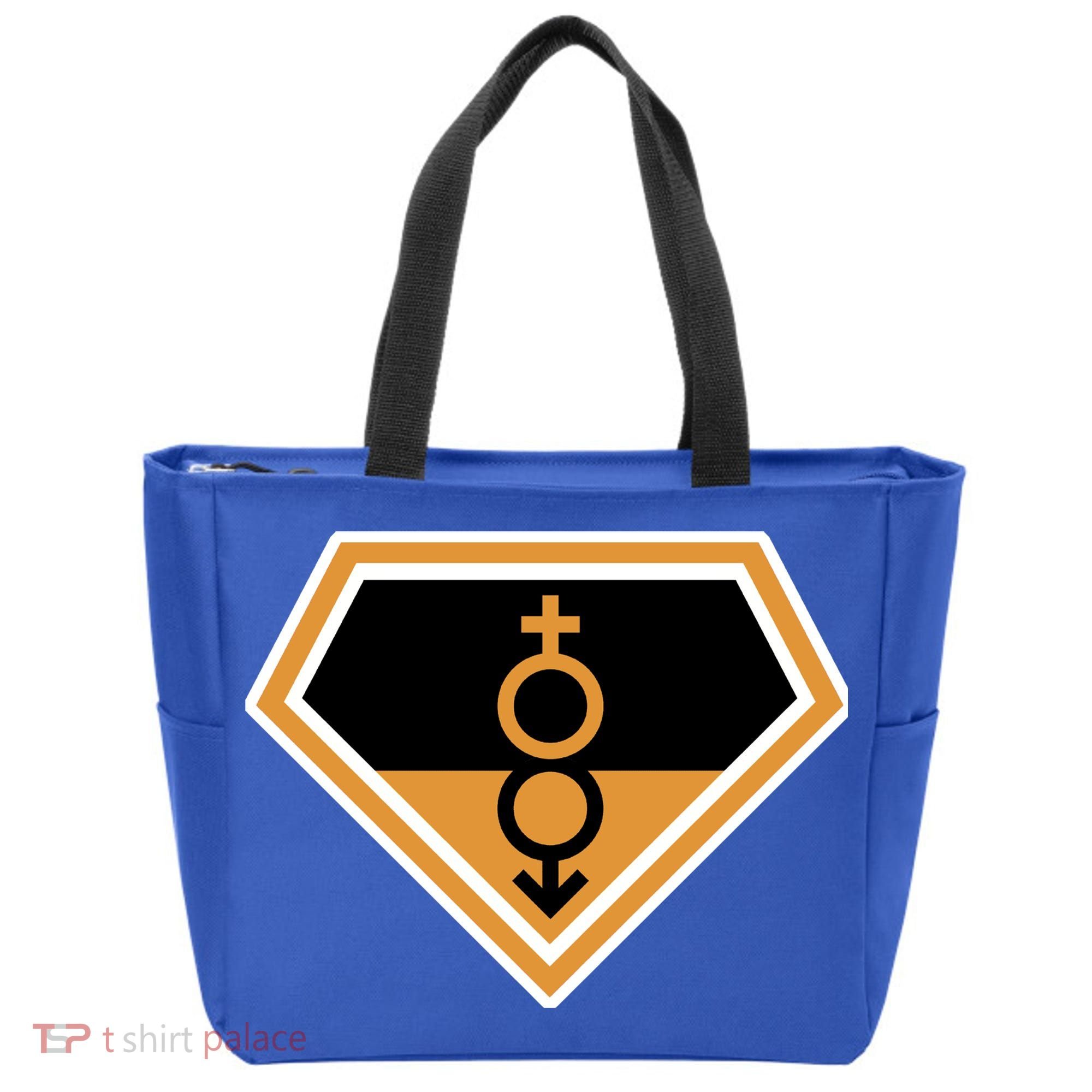 Super Straight Superhero Comic Logo Bag