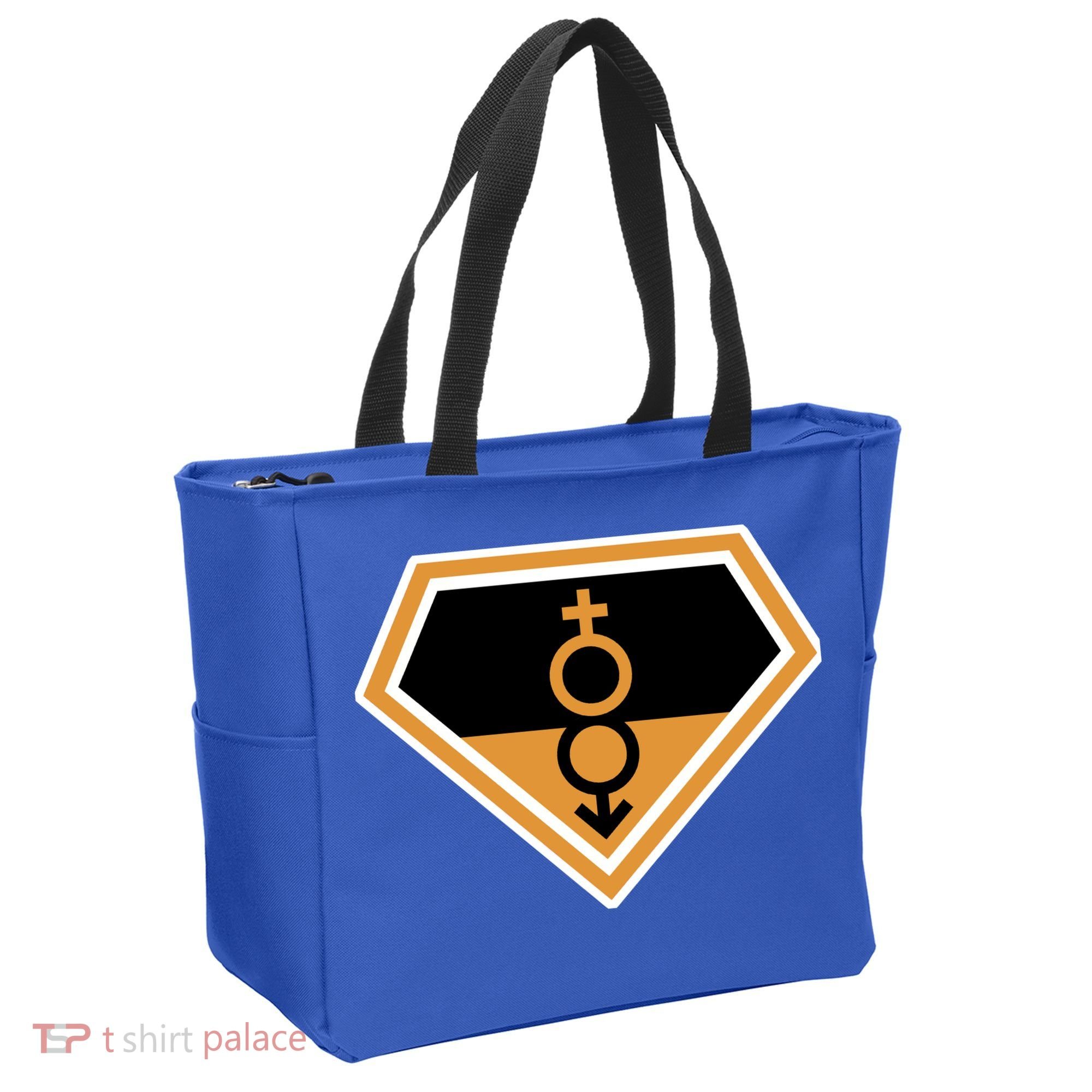 Super Straight Superhero Comic Logo Bag