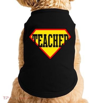 Super Teacher Hero Doggie Tank
