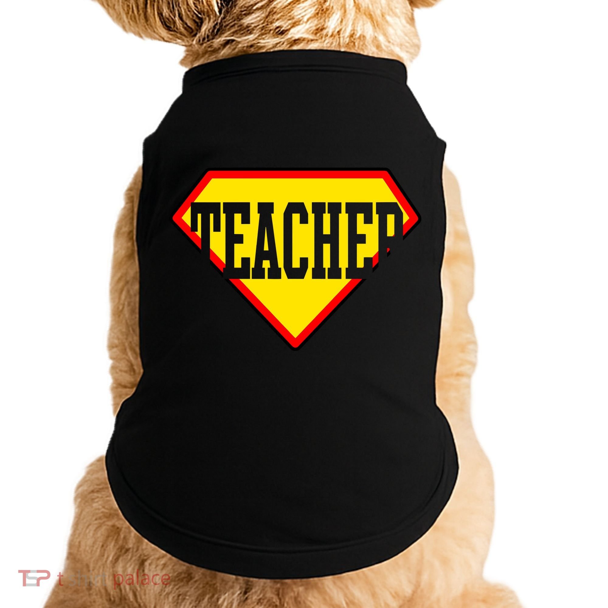 Super Teacher Hero Doggie Tank
