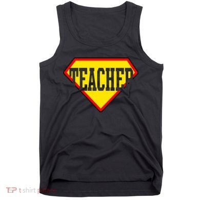 Super Teacher Hero Tank Top