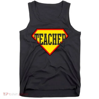 Super Teacher Hero Tank Top