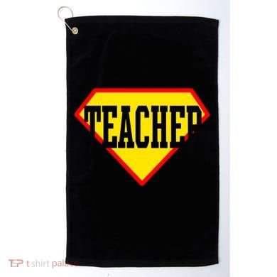 Super Teacher Hero Golf Towel