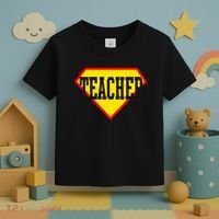 Super Teacher Hero Toddler T-Shirt thumb 3